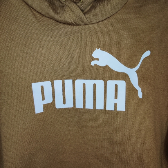 NWT Puma Brown Pullover Hoodie Size Large - Picture 2 of 6